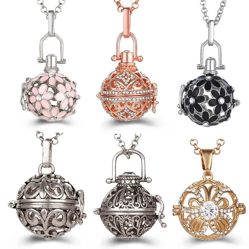 Angel Chime Diffuser Necklace  Wear Your Favorite Scent Daily