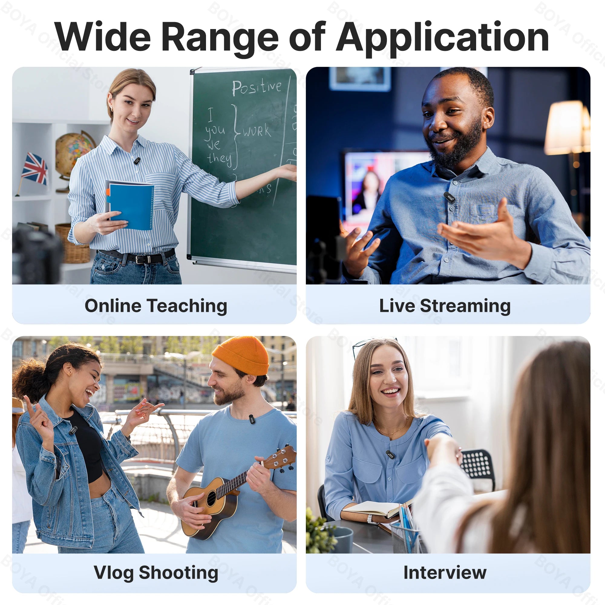 Perfect for Vlogs, Online Classes, Videos & Live Streams