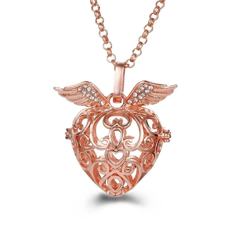 Angel Chime Diffuser Necklace  Wear Your Favorite Scent Daily