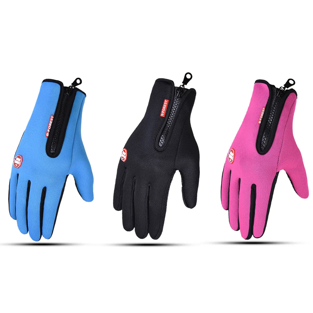 Winterproof Wind-Resistant and Anti-Slip Gloves Perfect for Motorbike Riders and Outdoor Sports.