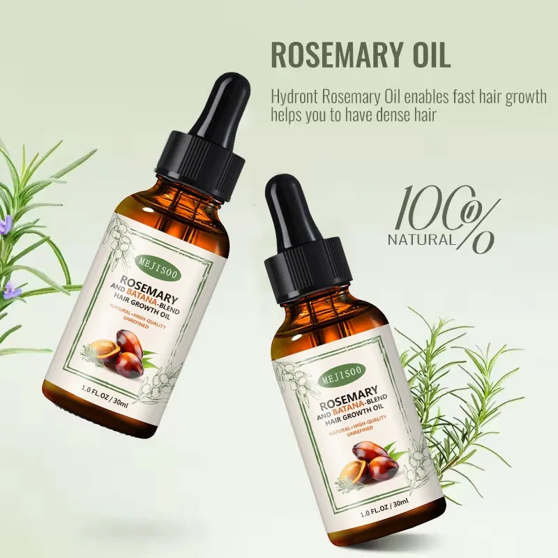 Transform Your Hair, Strengthen, Nourish, and Shine with Our Rosemary Growth Oil!