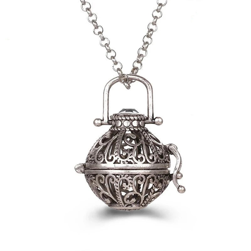 Angel Chime Diffuser Necklace  Wear Your Favorite Scent Daily