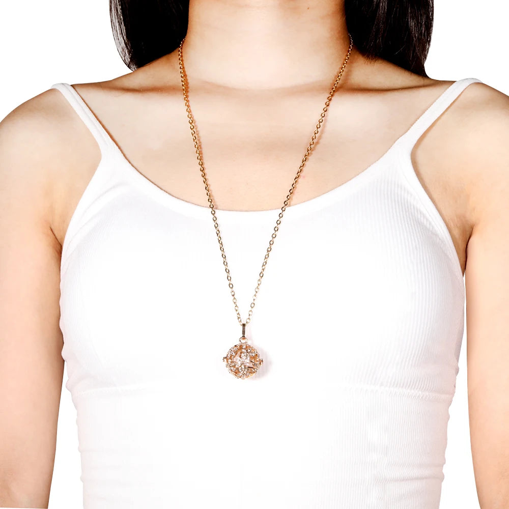 Angel Chime Diffuser Necklace  Wear Your Favorite Scent Daily