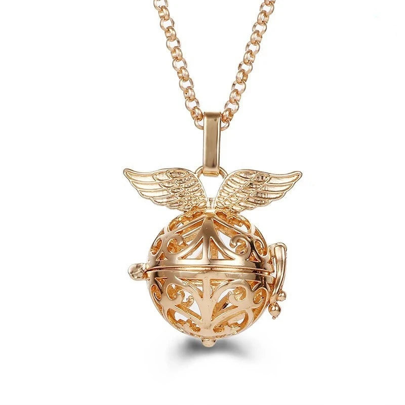 Angel Chime Diffuser Necklace  Wear Your Favorite Scent Daily