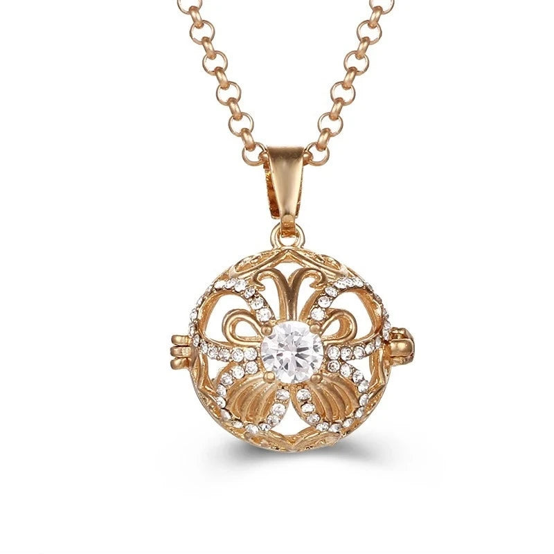Angel Chime Diffuser Necklace  Wear Your Favorite Scent Daily