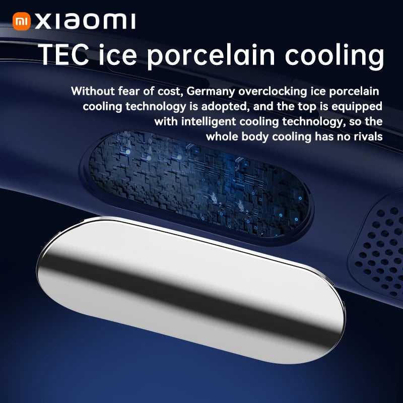 🌬️ USB Portable Neck Fan – Stay Cool in Style!