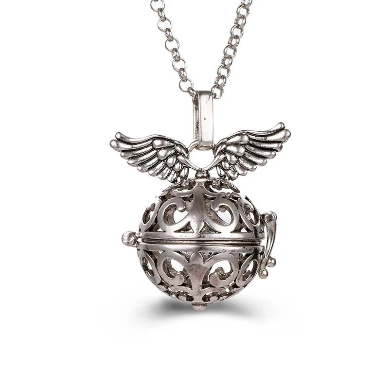 Angel Chime Diffuser Necklace  Wear Your Favorite Scent Daily
