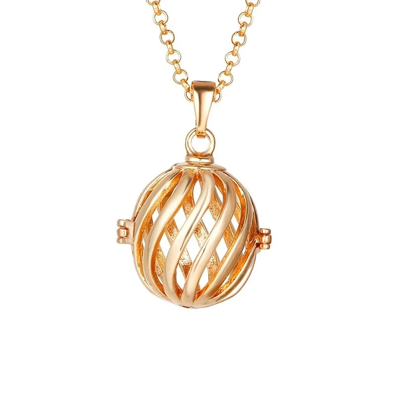 Angel Chime Diffuser Necklace  Wear Your Favorite Scent Daily