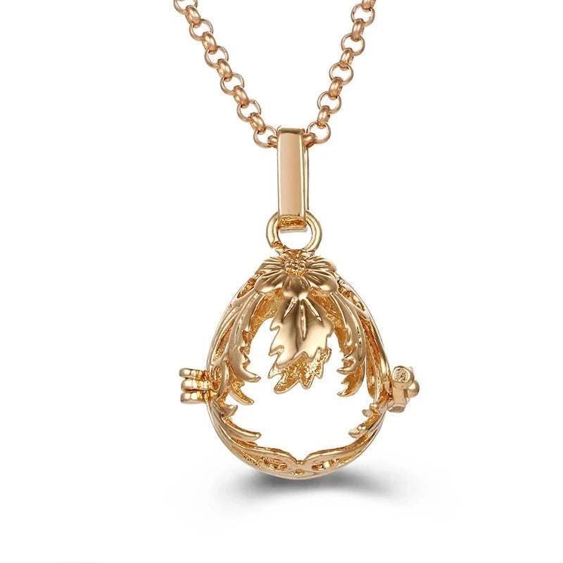 Angel Chime Diffuser Necklace  Wear Your Favorite Scent Daily