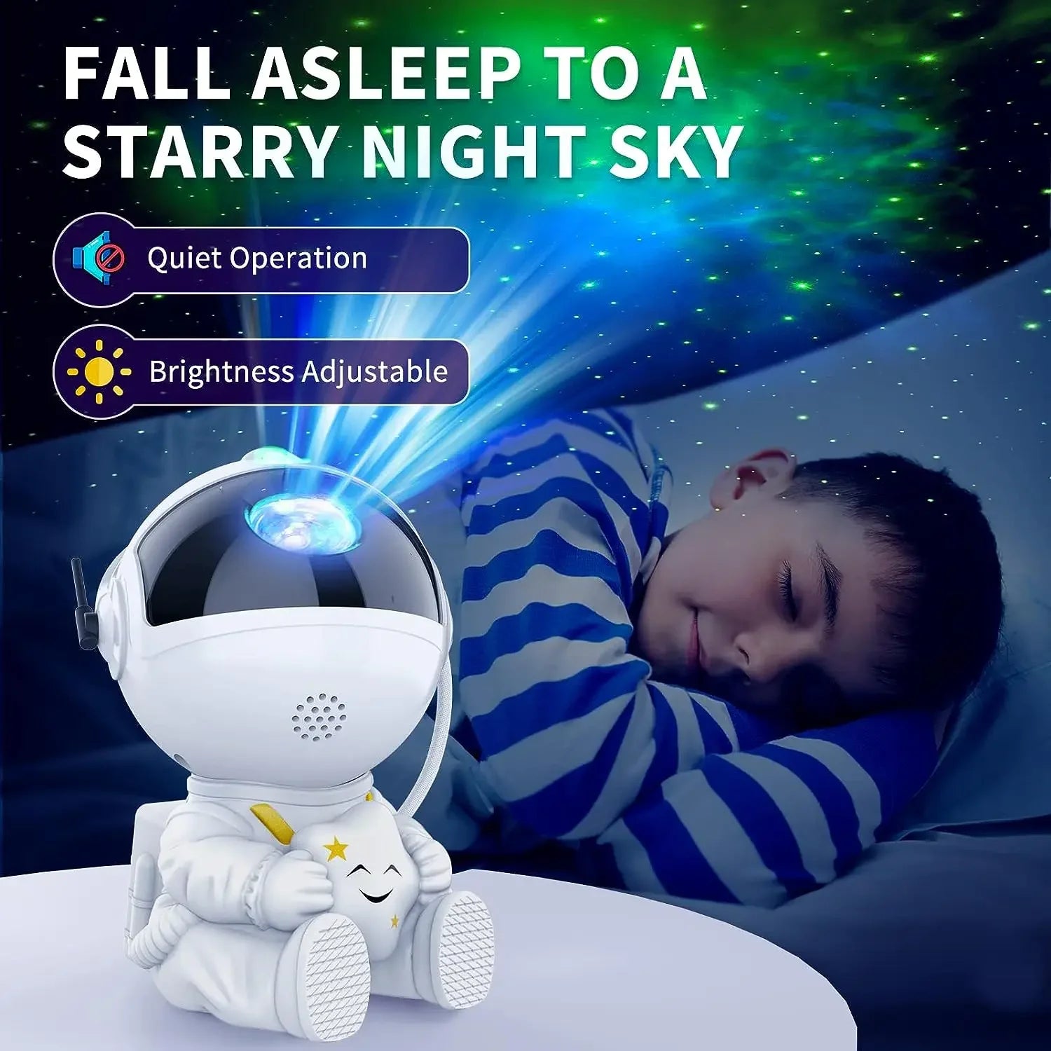 Transform Your Room into a Starry Sky, Try the Galaxy Star Projector!