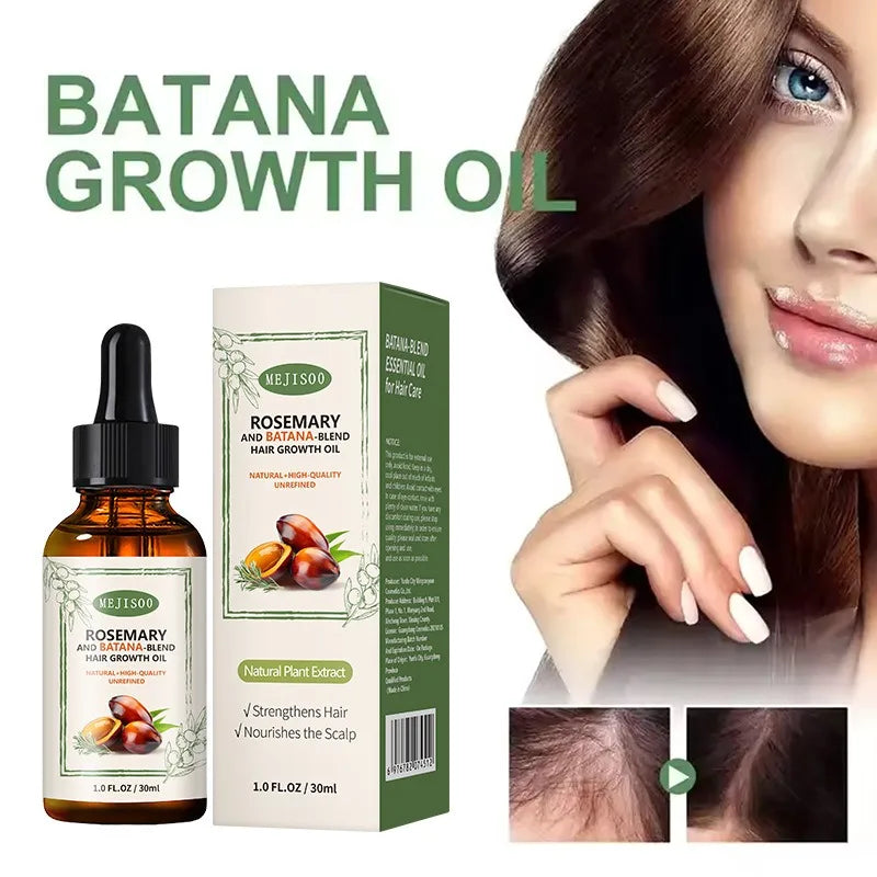 Transform Your Hair, Strengthen, Nourish, and Shine with Our Rosemary Growth Oil!