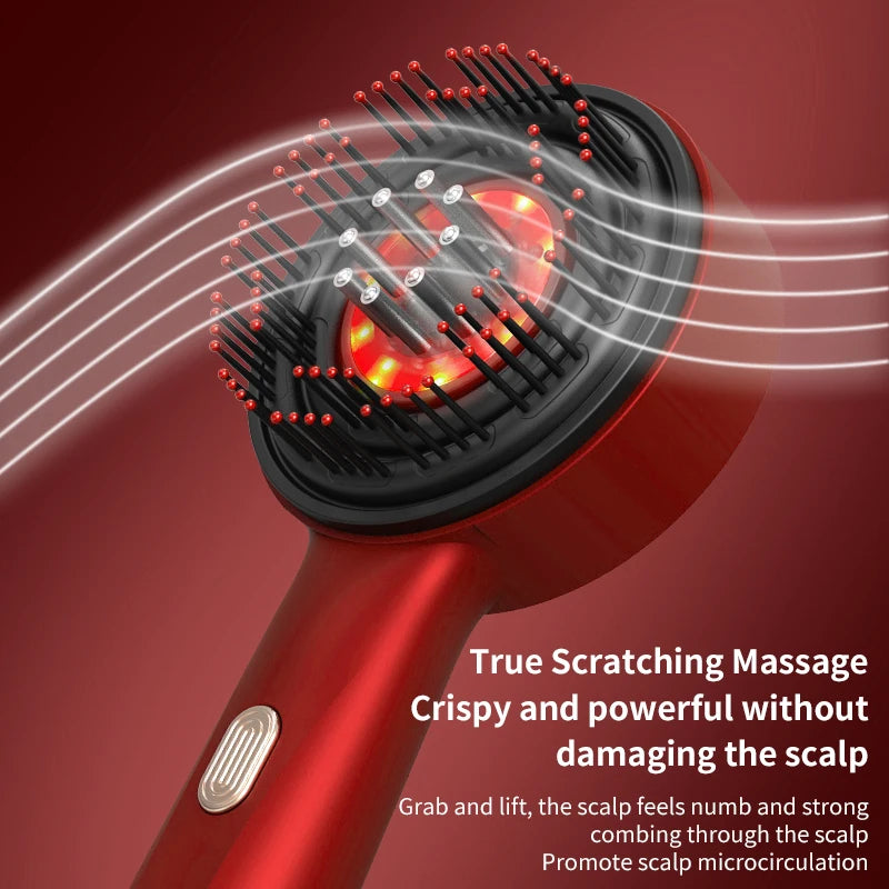 3-in-1 Infrared LED Hair Massager, Boost Growth, Nourish Scalp, and Shine!