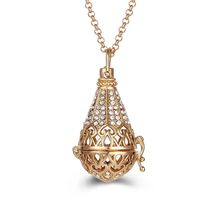 Angel Chime Diffuser Necklace  Wear Your Favorite Scent Daily