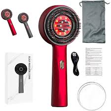 3-in-1 Infrared LED Hair Massager, Boost Growth, Nourish Scalp, and Shine!